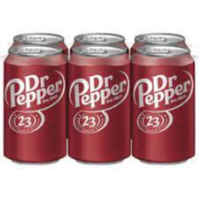 Dr Pepper 6 pk  Main Image